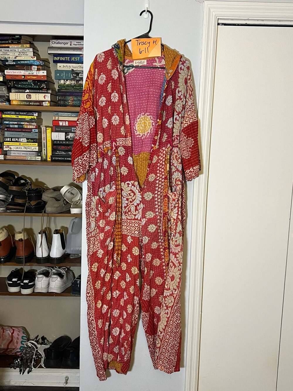 Kantha Bae Peacemaker Hand-Stitched Reversible Kantha Jumpsuit